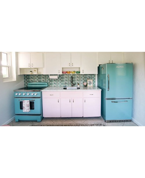 Retropolitan Fridge Retro Collection Lifestyle Turquoise